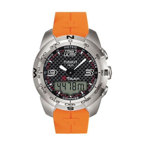 Tissot T-Touch Expert Orange Rubber Carbon